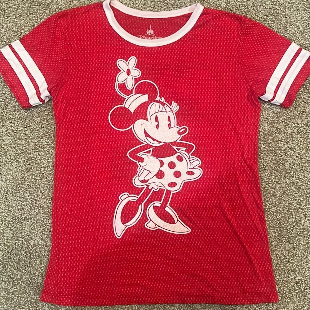 DISNEY PARKS "MINNIE MOUSE-ESTABLISHED 28" TSHIRT USA SIZE SMALL